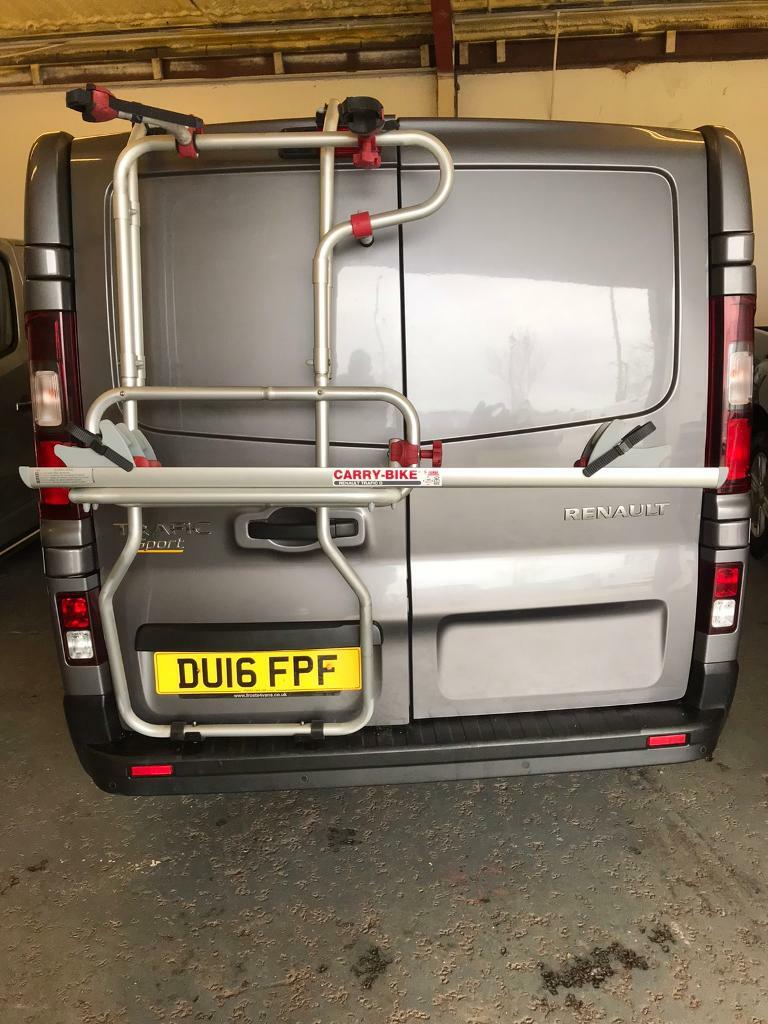 vauxhall vivaro barn door bike rack